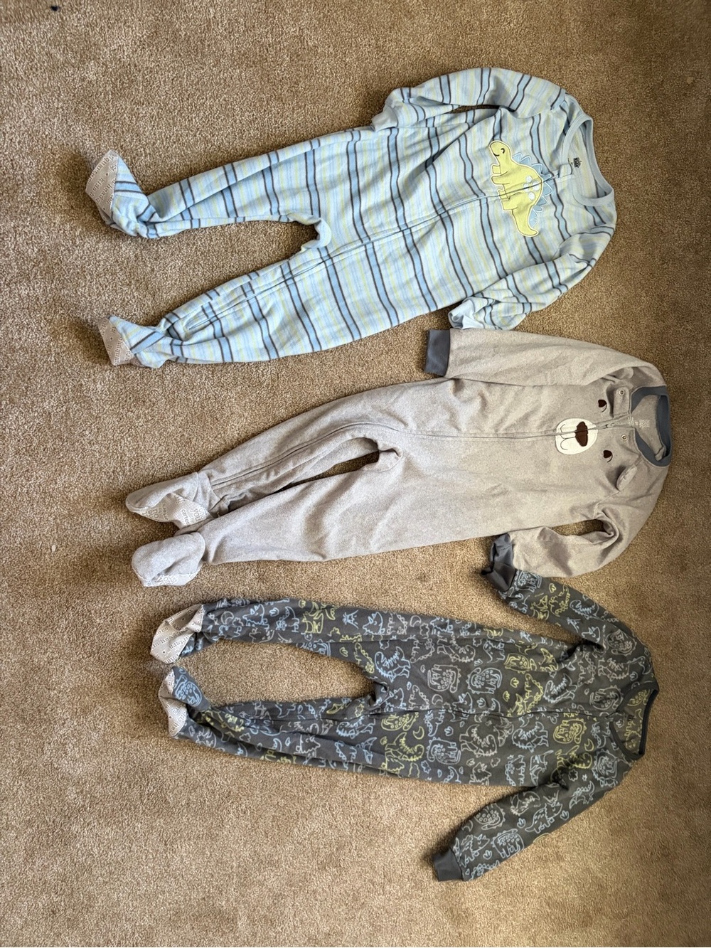 Fleece footed pajama bundle